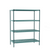 Metro PR-244874K3-S-4 24" W x 48" D 4 Shelves Green Super Erecta Pro Starter Unit