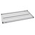 Metro 2448NBL 48" W x 24" D Black Epoxy Coated Wire Super Erecta Designer Shelf