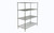 Metro N556C 48" W x 24" D Chrome 4 Wire Shelves Super Erecta Starter Shelving Unit