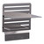 BK Resources GCP-2S-9P 12" Wide Stainless Steel GrillCook Pro Upright Shelf Stand