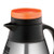 Zojirushi SH-FB19DA 1.9 L. Black Stainless Steel with Orange Decaf Brew-Thru Lid Vacuum Carafe