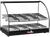 Skyfood FWD2-24BL 24.5" W Black Stainless Steel Base Curved Glass Food Warmer Display Case - 120 Volts