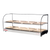 Skyfood FWDC2-43-8P 43.31" W 2 Shelves Tempered Curved Front Glass Countertop Food Warmer Display Case - 120 Volts