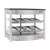 Skyfood FWD2S8P 25.63" W Stainless Steel Base Straight Glass Steam Line Food Warmer Display Case - 120 Volts