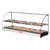 Skyfood FWD2-43-8P 43.31" W Stainless Steel Base Curved Glass Food Warmer Display Case - 120 Volts
