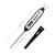 CDN DT450X 2.75" Black Stainless Steal Stem Pocket Clip or Hook ABS Plastic High Heat Digital Pocket Thermometer