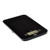 CDN SD1502-BK 15 Lbs. Black Tempered Glass Plastic Housing Rectangular Platform Digital Portion Control Scale
