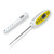 CDN DTTW572 3.5" Yellow Stainless Steel Stem Digital Type Thin Tip Pocket Thermometer