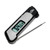 CDN TCT572-BK 4.25" Probe Black Stainless Steel with Backlit in Blue Folding Thermocouple Thermometer
