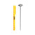 CDN IRT220-PACK 5" Stem Waterproof Shatterproof Cooking Thermometer Display Pack (12 Per Box)