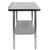 Flash Furniture NH-WT-2448BSP-GG 24" x 48" Prep and Work Table