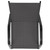 Flash Furniture 2-JJ-092H-GG Black Rectangular Full Back Brazos Series Stacking Patio Barstool
