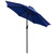 Flash Furniture XU-DG-UH3048-UB19BNV-GG 48" W x 30" D Rectangular with Navy Umbrella Patio Dining Table Set