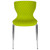 Flash Furniture LF-7-07C-CGRN-GG Citrus Green Plastic Back and Seat Chrome Frame Finish Stacking Lowell Chair