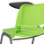 Flash Furniture RUT-EO1-GN-RTAB-GG 880 Lbs. Green Plastic Right Handed Tablet Arm Hercules Series Ergonomic Shell Chair