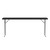 Flash Furniture RB-1872-BK-GG 70.8" W Black Plastic Laminated Top Rectangular Training Folding Table