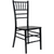 Flash Furniture WDCHI-B Black Wood Advantage Chiavari Chair