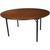 Flash Furniture MEW-60R-WB 5' Dia. Plastic Round Folding Banquet Table