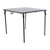 Flash Furniture DAD-LF-86-GY-GG G 34" W Gray Plastic Top Folding Table