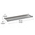 Flash Furniture NH-GU-2460-GG 55.25" W x 18" Under Shelf