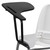Flash Furniture RUT-EO1-WH-LTAB-GG 880 Lbs. White Plastic Left Handed Tablet Arm Hercules Series Ergonomic Shell Chair