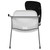Flash Furniture RUT-EO1-WH-LTAB-GG 880 Lbs. White Plastic Left Handed Tablet Arm Hercules Series Ergonomic Shell Chair