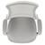 Flash Furniture BL-X-5M-WH-GY-GG 250 Lbs. Gray Adjustable Height Swivel Task Chair