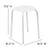 Flash Furniture LE-S1-MC-GG 265 Lbs. Steel Frame Plastic Seat Stool