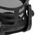 Flash Furniture BL-X-5C-GG 250 Lbs. Black Foam Seat Mesh Back Chair