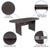 Flash Furniture GC-TL1035-GRY-GG Rustic Gray 6 Foot Smooth Laminate Top Conference Table