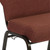 Flash Furniture PCCF-107 Cinnamon Steel Frame Stacking Advantage Chair