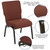 Flash Furniture PCCF-107 Cinnamon Steel Frame Stacking Advantage Chair