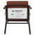 Flash Furniture PCCF-107 Cinnamon Steel Frame Stacking Advantage Chair
