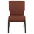 Flash Furniture PCCF-107 Cinnamon Steel Frame Stacking Advantage Chair