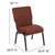 Flash Furniture PCCF-107 Cinnamon Steel Frame Stacking Advantage Chair