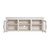 Flash Furniture GC-MBLK65-WH-GG 65" W White Wash Wood Frame Rectangular 3 Shelves TV Stand