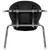 Flash Furniture ADV-TITAN-18BLK Black Stackable Polypropylene Seat Chair
