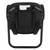 Flash Furniture BL-X-5C-BK-LEA-GG 250 Lbs. Black LeatherSoft Seat Mesh Back Chair