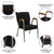 Flash Furniture XU-DG-60156-BK-GG 21" W Black Fabric Upholstery Hercules Series Arm Chair