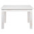 Flash Furniture XA-F-46X30-WH-GG 46" W Antique Rustic White Rectangular Hercules Series Farm Dining Table