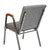 Flash Furniture XU-DG-60156-GY-GG 21" W Gray Fabric Upholstery Hercules Series Arm Chair