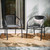 Flash Furniture 2-TLH-037-GY-GG 352 Lbs. Gray Ratan with Metal Frame Stack Chair