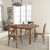 Flash Furniture XA-FARM-20-GG 59.75" W x 30" H Rusctic Design Hercules Series Farm Table and Chair Set