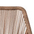 Flash Furniture SDA-AD892006-NAT-2-GG Ivory Woven Fabric with Aluminum Frame Kallie Patio Chairs