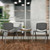Flash Furniture RUT-F01A-GY-GG Gray Polypropylene Seat and Back Titanium Powder Coated Metal Frame Hercules Series Stacking Chair
