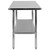 Flash Furniture NH-WT-2448-GG 24" x 48" Prep and Work Table