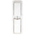 Flash Furniture XA-B-40X12-WH-GG 40" W Antique White Stained Wood Hercules Series Folding Rustic Farm Bench