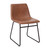 Flash Furniture ET-ER18345-18-LB-BK-GG Light Brown Seat Dining Chair