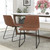 Flash Furniture ET-ER18345-18-LB-BK-GG Light Brown Seat Dining Chair