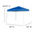 Flash Furniture JJ-GZ88-BL-GG 97.5" H Blue Pop-Up Canopy Tent